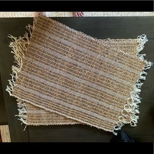 Opalhouse/Threshold LIKE NEW- 4 Rattan Placemats